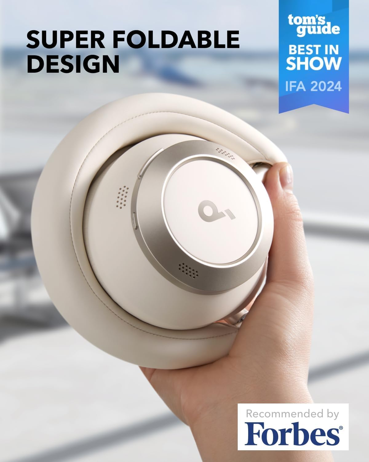 soundcore Space One Pro by Anker, Adaptive Active Noise Cancelling